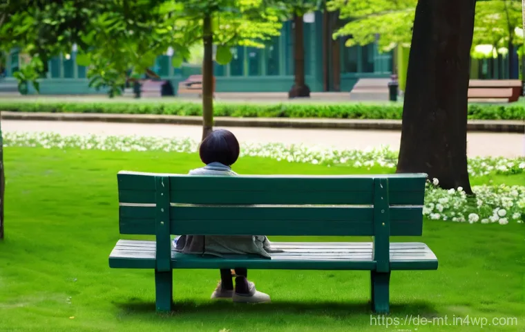 자연과의 연결을 통한 자기 치유 - **Prompt:** "A serene, sun-dappled forest scene. A person, appearing to be in their late 20s, sits p...
